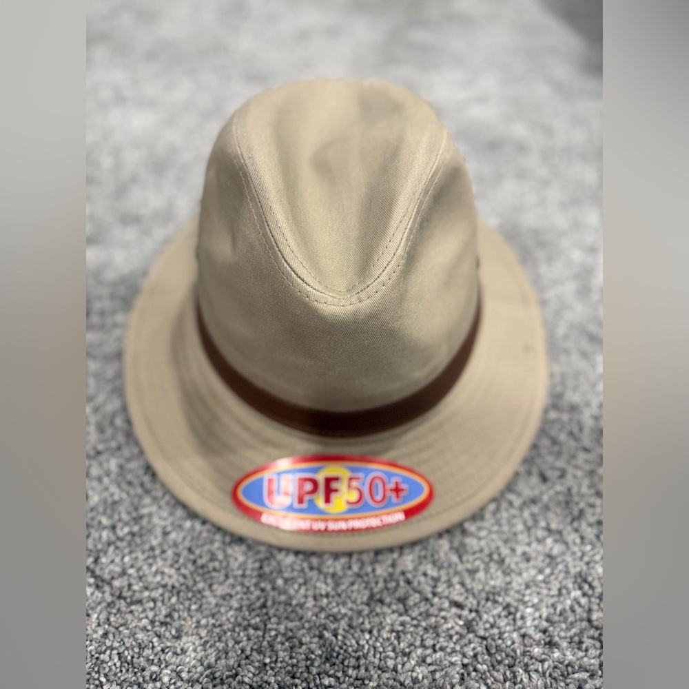 NWT Men's Dorfman-Pacific Hiker Washed Twill Safari Fedora - Picture 7 of 11